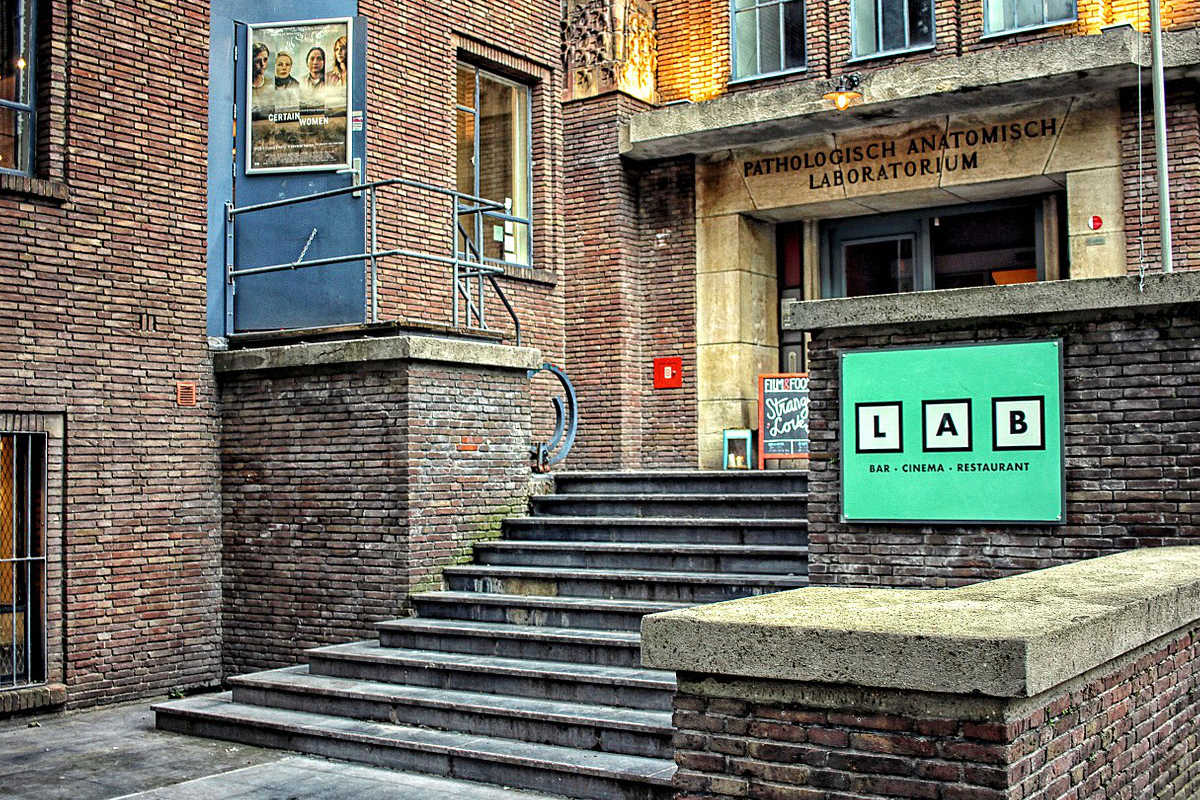 An exterior photo of Lab111 in Amsterdam